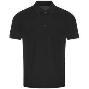 PRO RTX Mens Pro Moisture Wicking Polo Shirt / Black